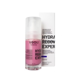 Veoli Botanica Hydra Recovery Expert hydrating and repairing Facial serum with a complex of hyaluronic acids 15% 30 ml