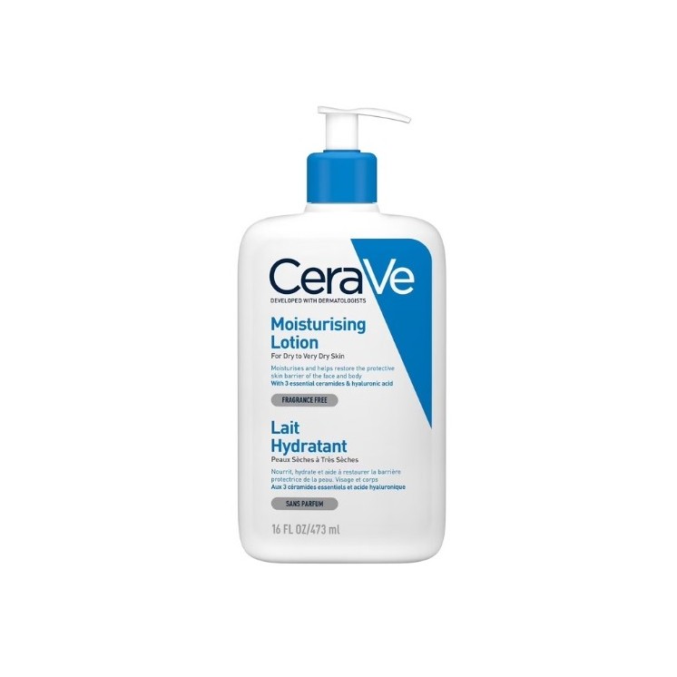 Cerave Зволожуючий бальзам для сухої та дуже сухої шкіри 473 мл