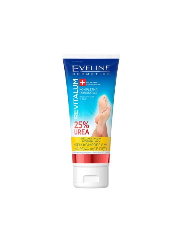 Eveline Revitalum 25% Urea Creme-Kompresse für rissige Fersen 75 ml