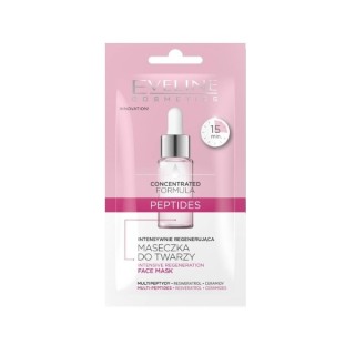 Eveline Concentrated Formula Intensively Regenerating Face Mask Peptides 8 ml