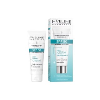 Концентрований легкий крем для обличчя Eveline SPF50 30 мл