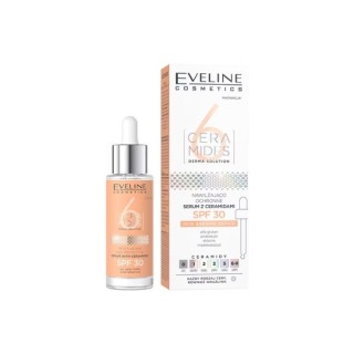 Eveline 6 CERAMIDES feuchtigkeitsspendendes und schützendes Gesichtsserum mit Ceramiden und SPF30 30 ml Eveline 6 CERAMIDES feuchtigkeitsspendendes und schützendes Gesichtsserum mit Ceramiden und SPF30 30 ml