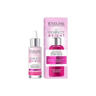 Eveline Perfect Bright zaawansowane super Serum do twarzy rozjaśniające 30 ml