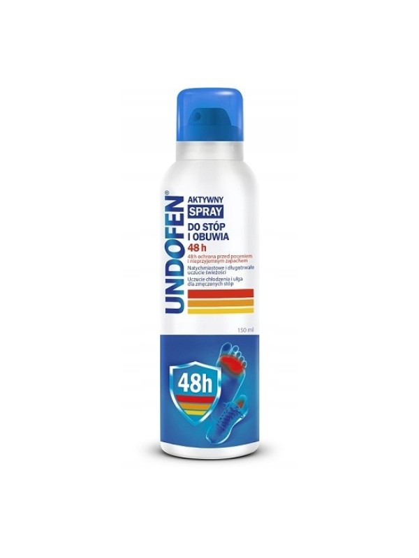 Undofen active Spray voor voeten en schoeisel 48h 150 ml