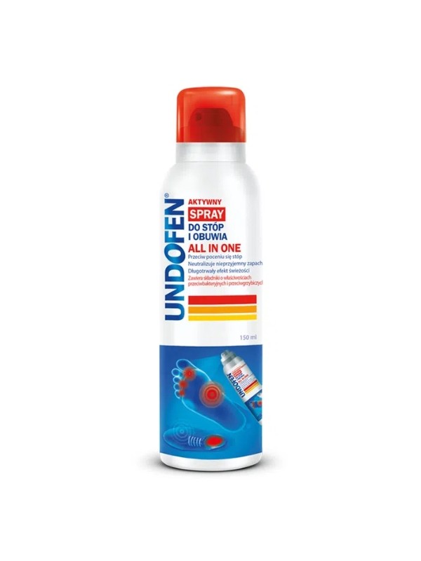 Undofen Antifungal Spray for feet and shoes 150 ml