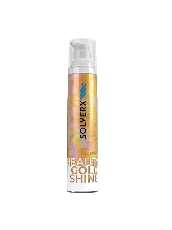 Solverx Beauty Gold Shine Olejek w żelu do twarzy i ciała 100 ml