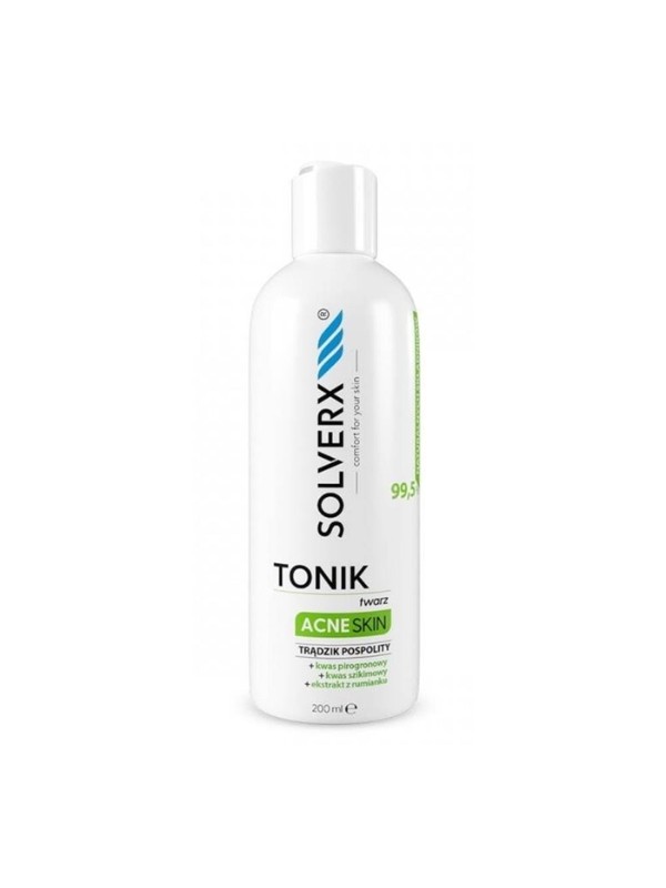 Solverx Gesichtswasser für Akne- Skin , 200 ml