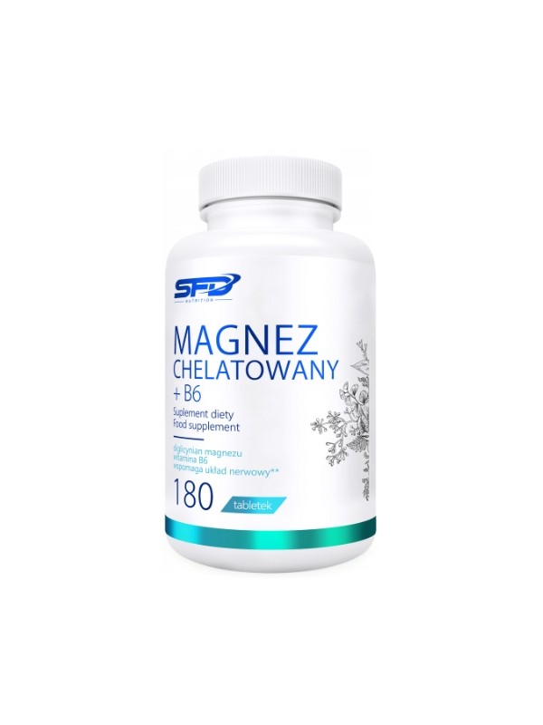 SFD Gechelateerde Magnesium + B6 180 tabletten