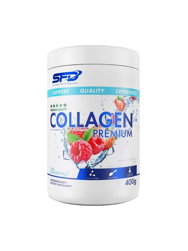 SFD Collagen Premium Raspberry & Strawberry 400 г