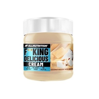 AllNutrition Fitking Delicious Cream Nougat-kokosroom met wafels 200 g