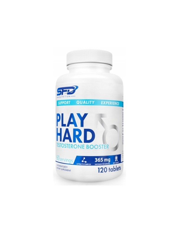 SFD Play Hard Testosterone Booster 120 tabletek