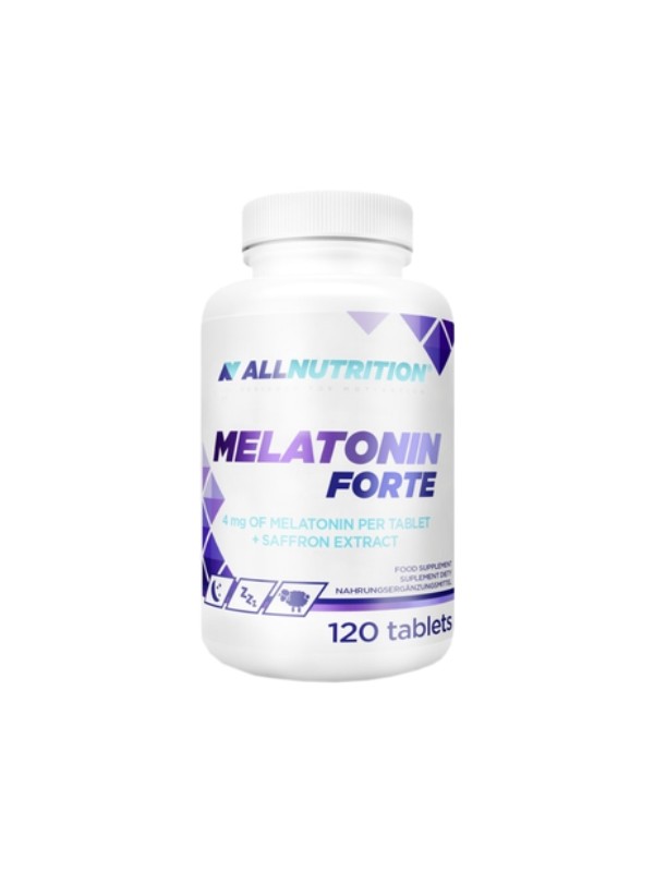 AllNutrition Мелатонін Forte + Шафран 120 табл