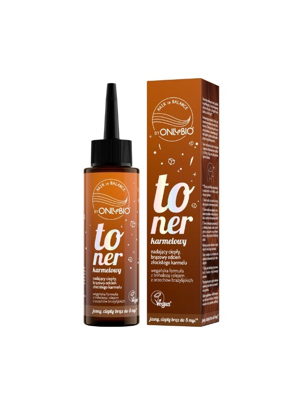 OnlyBio Hair in Balance Haartoner Karamell 100 ml