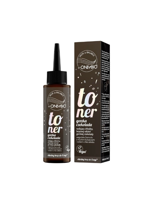 OnlyBio Hair in Balance Haar Toner Donkere Chocolade 100 ml