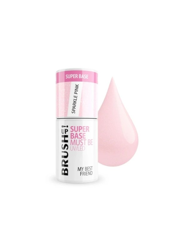 BrushUp! Super Base Must Be Hybrid-Basis Sparkle Pink 5 g