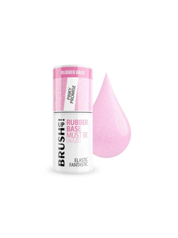 BrushUp! Rubber Base Must Be Baza hybride Pink Promise 5 g