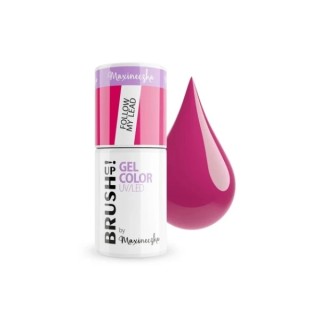 BrushUp! by Maxineczka Hybrid nail polish Follow My Lead 5 g