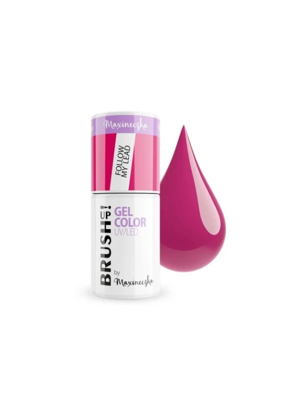 BrushUp! by Maxineczka Hybrid nail polish Follow My Lead 5 g