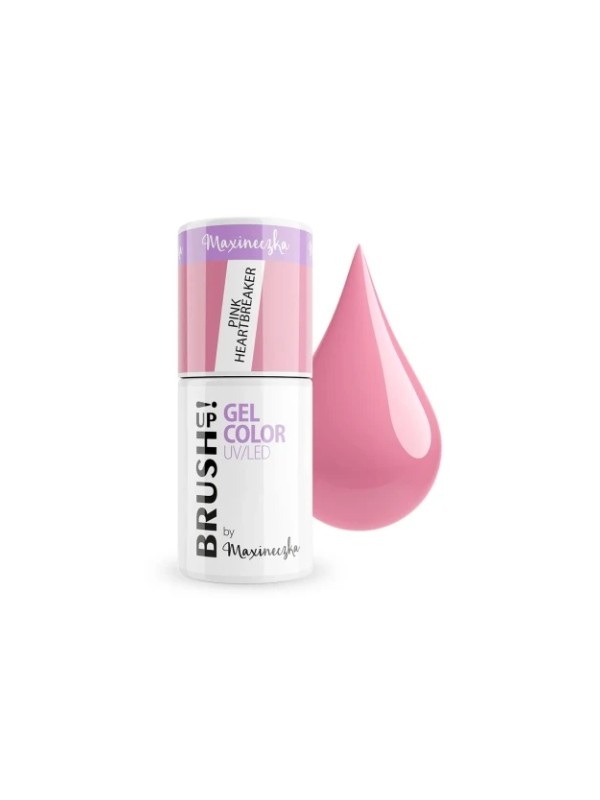 BrushUp! by Maxineczka Hybride nagellak Pink Heartbreaker 5 g