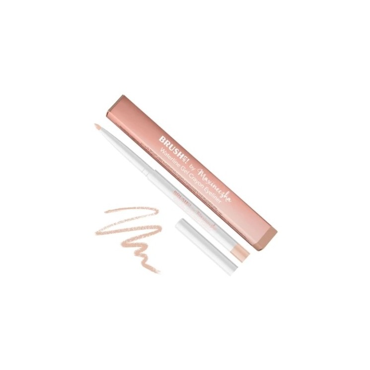 BrushUp! by Maxineczka Gel Eye Pencil voor Waterlijn /01/ Peach Beige 0,28 g