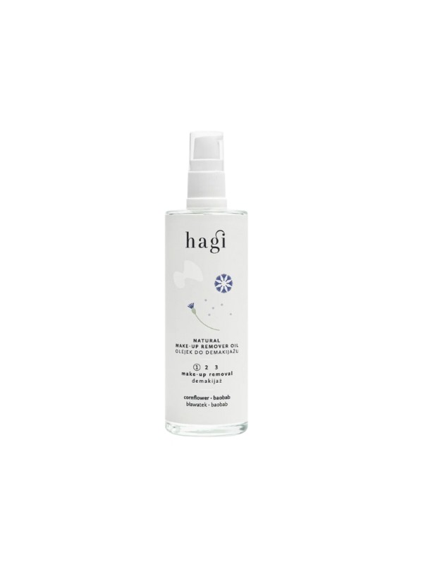 Hagi Natural Makeup Remover Oil Cornflower and Baobab 100 ml