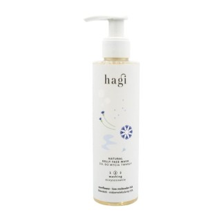 Hagi Natural Cremiges Gesichtswaschgel Kornblumen- und Mandelöl 200 ml