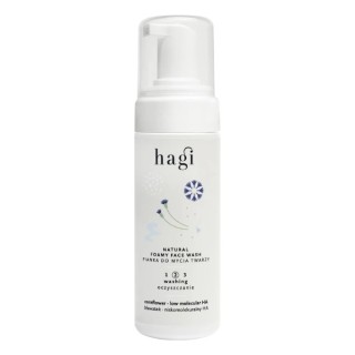 Hagi Natürlicher Kornblumen-Gesichtsreinigungsschaum 150 ml