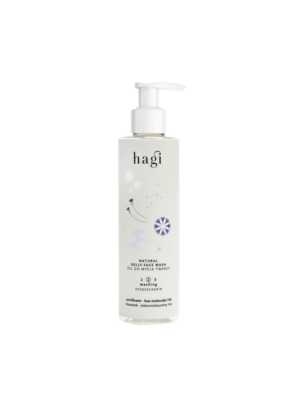 Hagi Natuurlijke Korenbloem Gezichtsreinigingsgel 200 ml