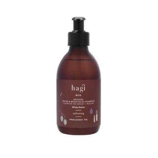 Hagi Men natuurlijke baard- en snorshampoo Whiskey Barber 300 ml