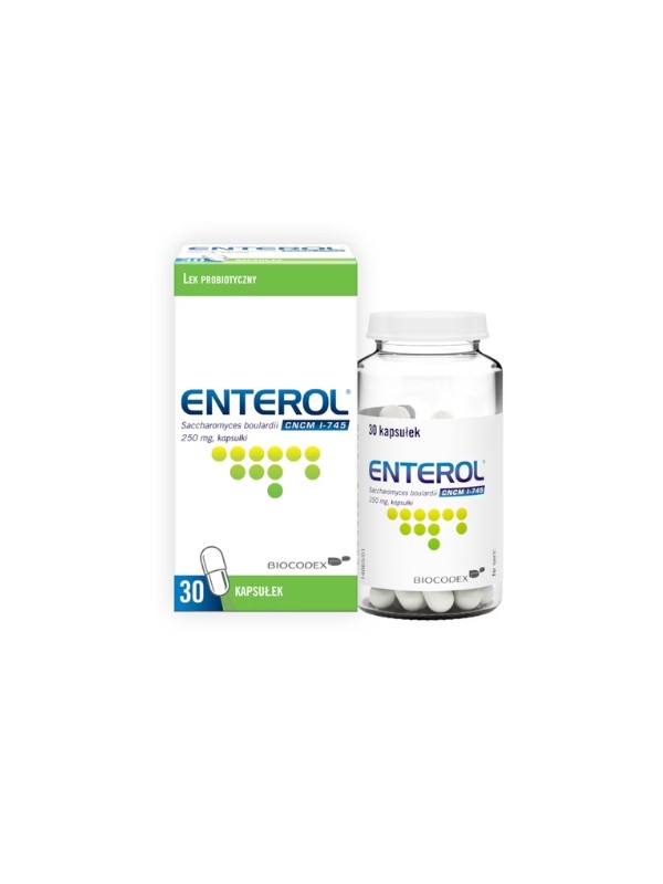 Enterol 250mg 30 kapsułek