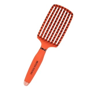 Sister Young Ovia Apricot Wild Boar Bristle Hairbrush 1 Piece