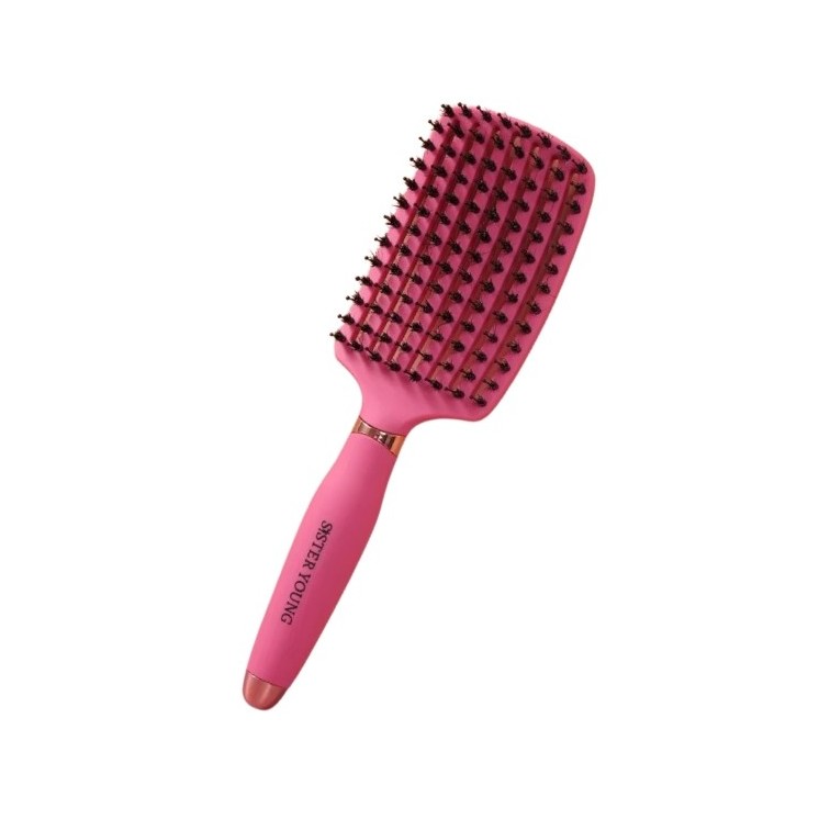 Sister Young Ovia Fuchsia Wild Bristle Hairbrush 1 Piece