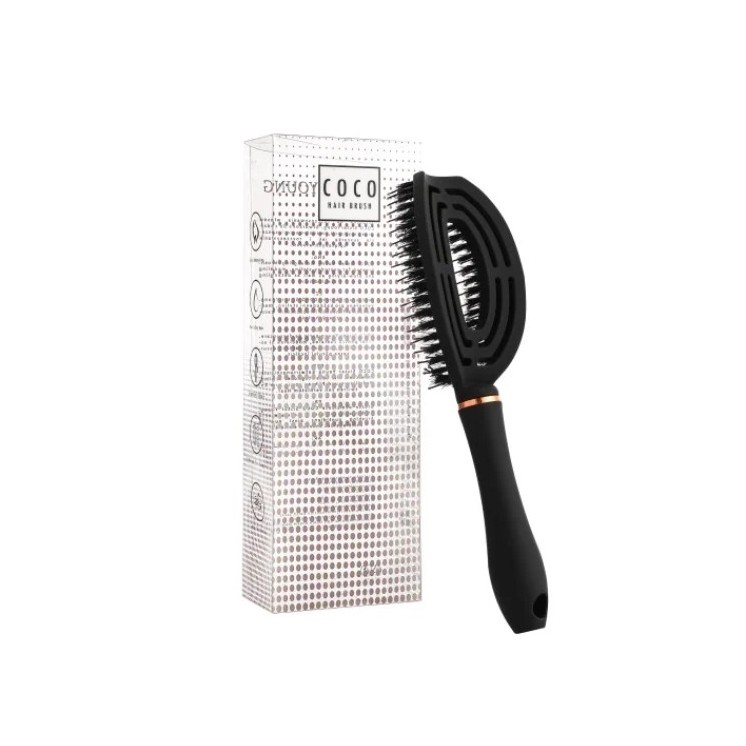 Sister Young Coco Hairbrush Black 1 шт