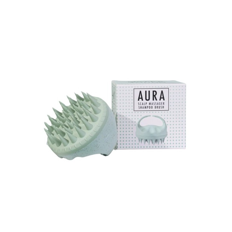 Sister Young Aura Scalp Washing and Massage Brush Mint 1 piece