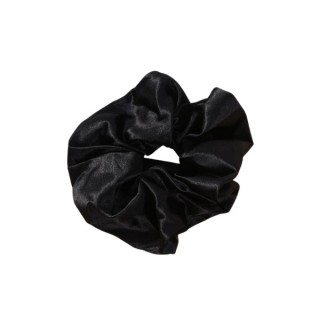 Гумка для волосся Sister Young Lilu Satin Scrunchie Black 1 шт