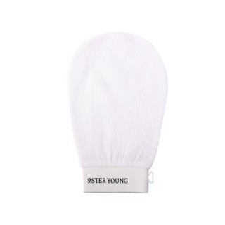 Sister Young Nova Body Exfoliating Glove White 1 pc.