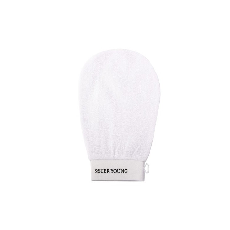 Sister Young Nova Body Exfoliating Glove White 1 pc.