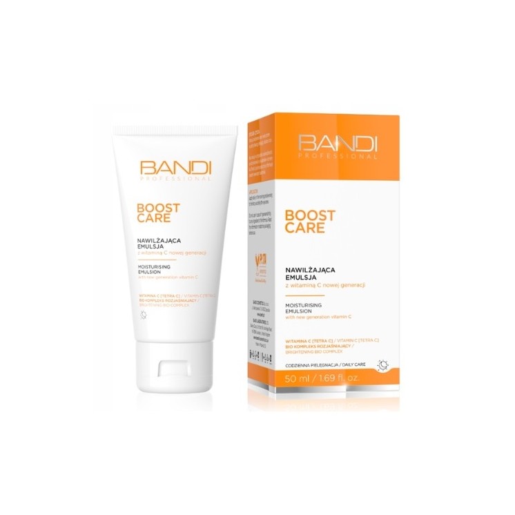 Bandi Boost Care Hydraterende Gezichtsemulsie met Vitamine C van de Nieuwe Generatie 50 ml