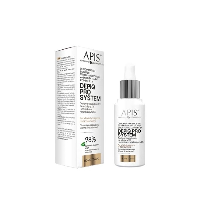 Apis Depiq Pro Depigmenting System Booster with Alpha-arbutin 1% and brightening complex 1% 30 ml