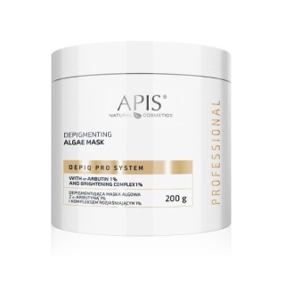 Apis Depiq Pro System Depigmenting Algae Face Mask with Alpha-arbutin 1% and Brightening Complex 1% 200 г