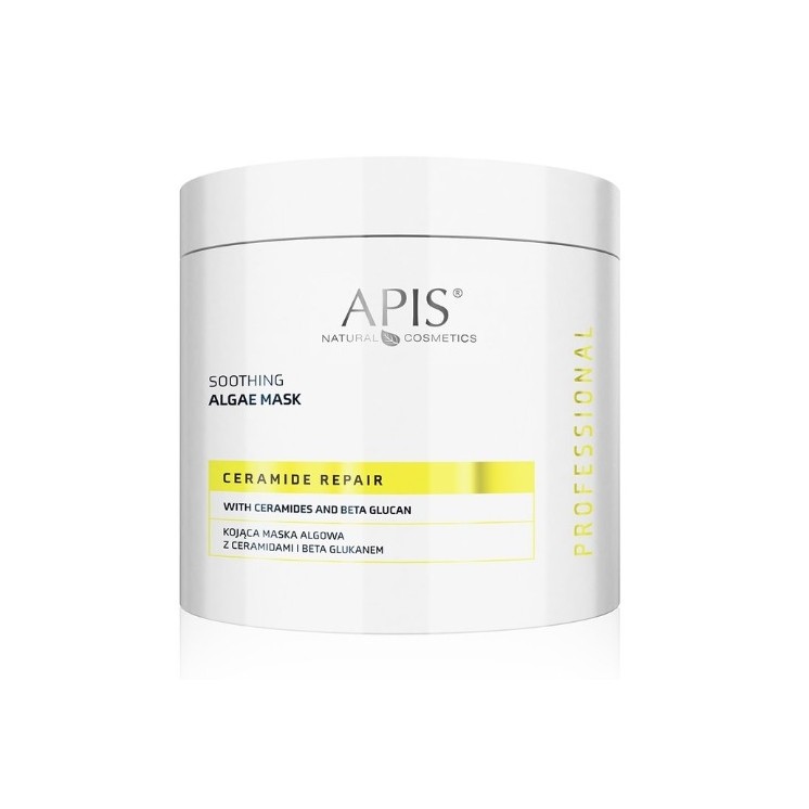 Apis Ceramide Repair заспокійлива маска з водоростями з керамідами та бета-глюканом 200 г