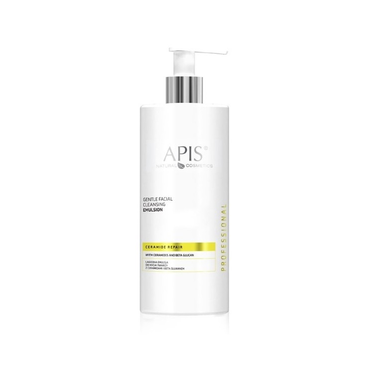 Apis Ceramide Repair milde gezichtsreinigingsemulsie met ceramiden en bèta-glucaan 500 ml