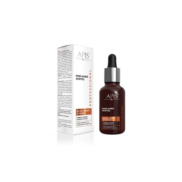 Apis Retin-Ambre Synergy Mand-Ambré Acid Peel Mandelic acid 15% & Succinic acid 2% 30 ml