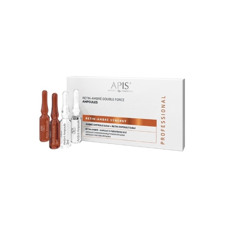 Apis Retin-Ambre Synergy Dubbele Sterkte Gezichtsampullen 10x3ml