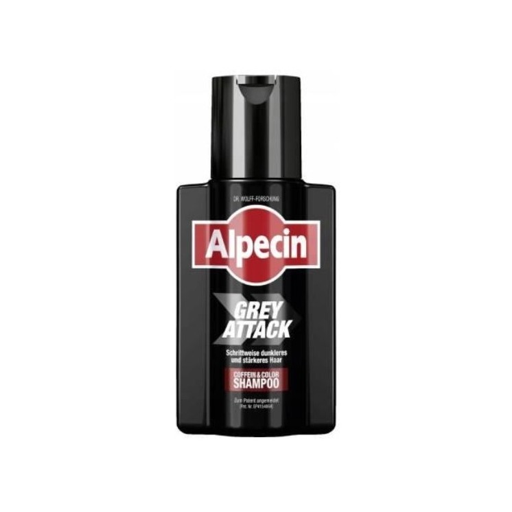 Alpecin Grey Attack Kleurshampoo voor grijs haar 200 ml