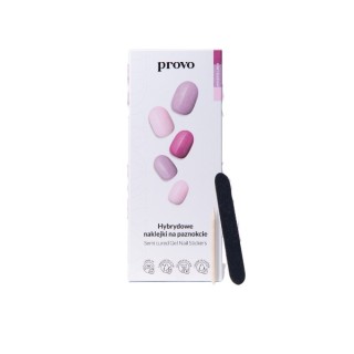 Provo hybrid Nail stickers NO. 5 Pinky Blossom 33 pieces