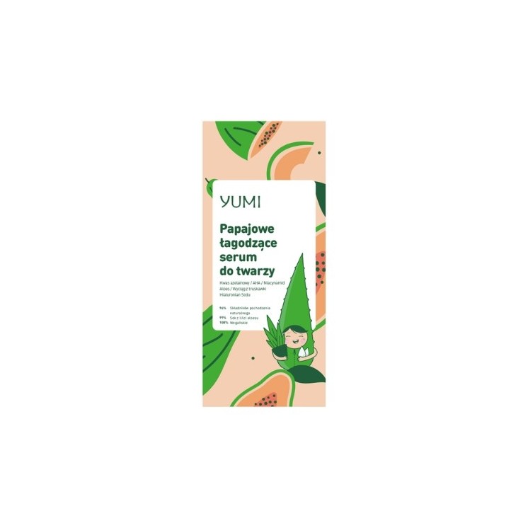 Yumi Papaya Beruhigendes Gesichtsserum 30 ml