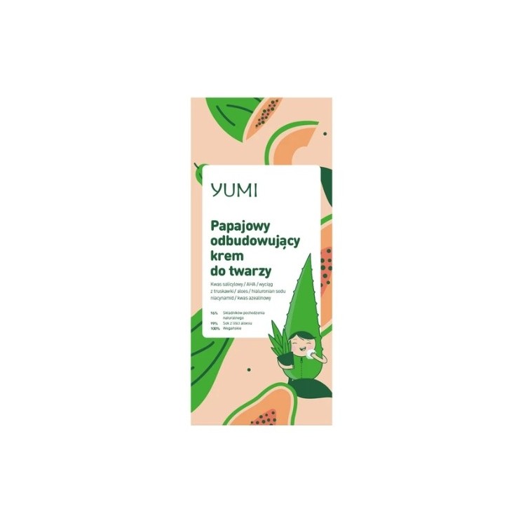 Yumi Papaya Regenererende Gezichtscrème 50 ml