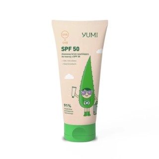 Сонцезахисний крем для обличчя Yumi Aloe SPF50 50 мл