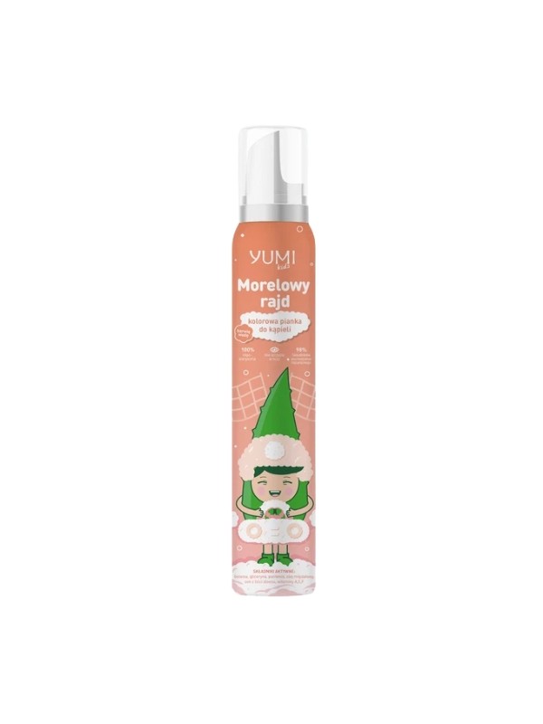 Yumi Kids Apricot Rally kleurrijk badschuim 250 ml